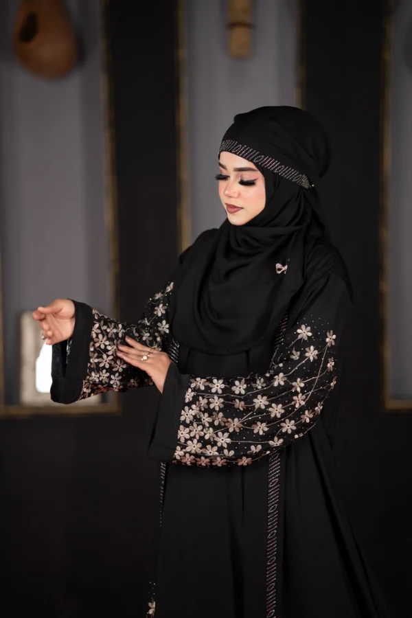 2615 Premium Embroidery Burka for Women in Bangladesh | Stylish Modest Wear | Muslim Cloths