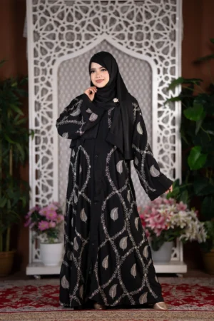 2620 Premium Embroidery Burka for Women in Bangladesh | Stylish Modest Wear | Muslim Cloths