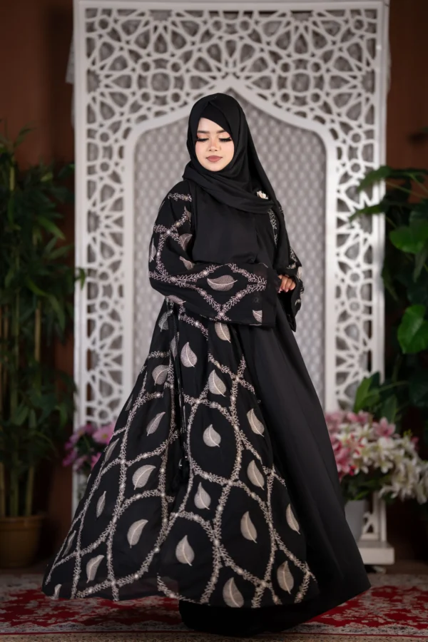 2620 Premium Embroidery Burka for Women in Bangladesh | Stylish Modest Wear | Muslim Cloths