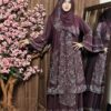 Extra koti, Borkha and Hijab Stylish Les Stone Dubai Chery Borkha 2604