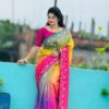 Japani silk saree