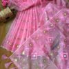 Jamdani Print Saree