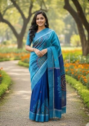 Dhupiyan Silk Sharee