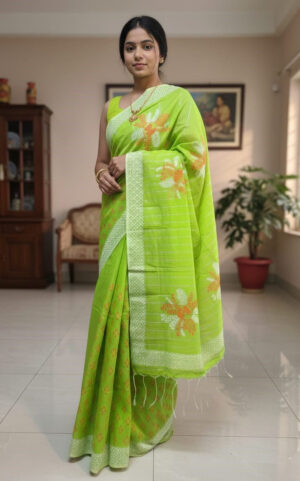 Half Silk Sharee