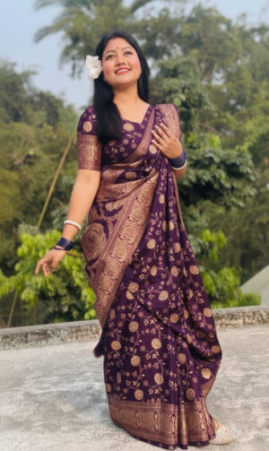 Japani Silk Sharee