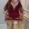 Merun Garara Embroidery Three Piece